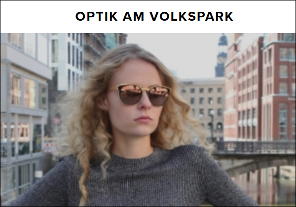 Logo-Optik am Volkspark