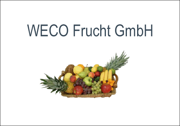Logo-WECO Frucht GmbH